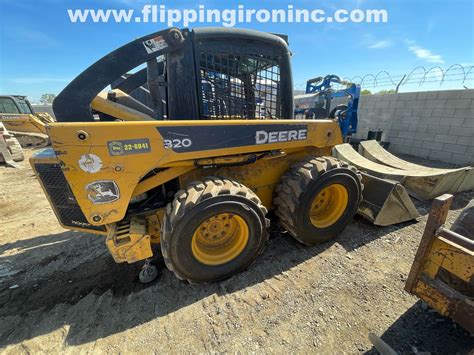 skid steer excavator john deere|john deere 320 skid steer for sale.